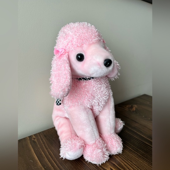 Ty Beanie Buddy “Brigitte” the Pink Poodle - 10 inch - Picture 1 of 7